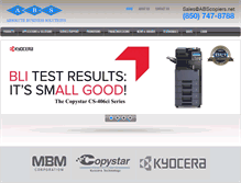 Tablet Screenshot of abscopiers.net